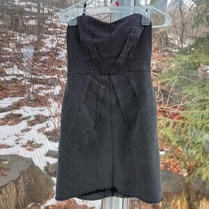 Vintage cocktail dress - Strapless, size S